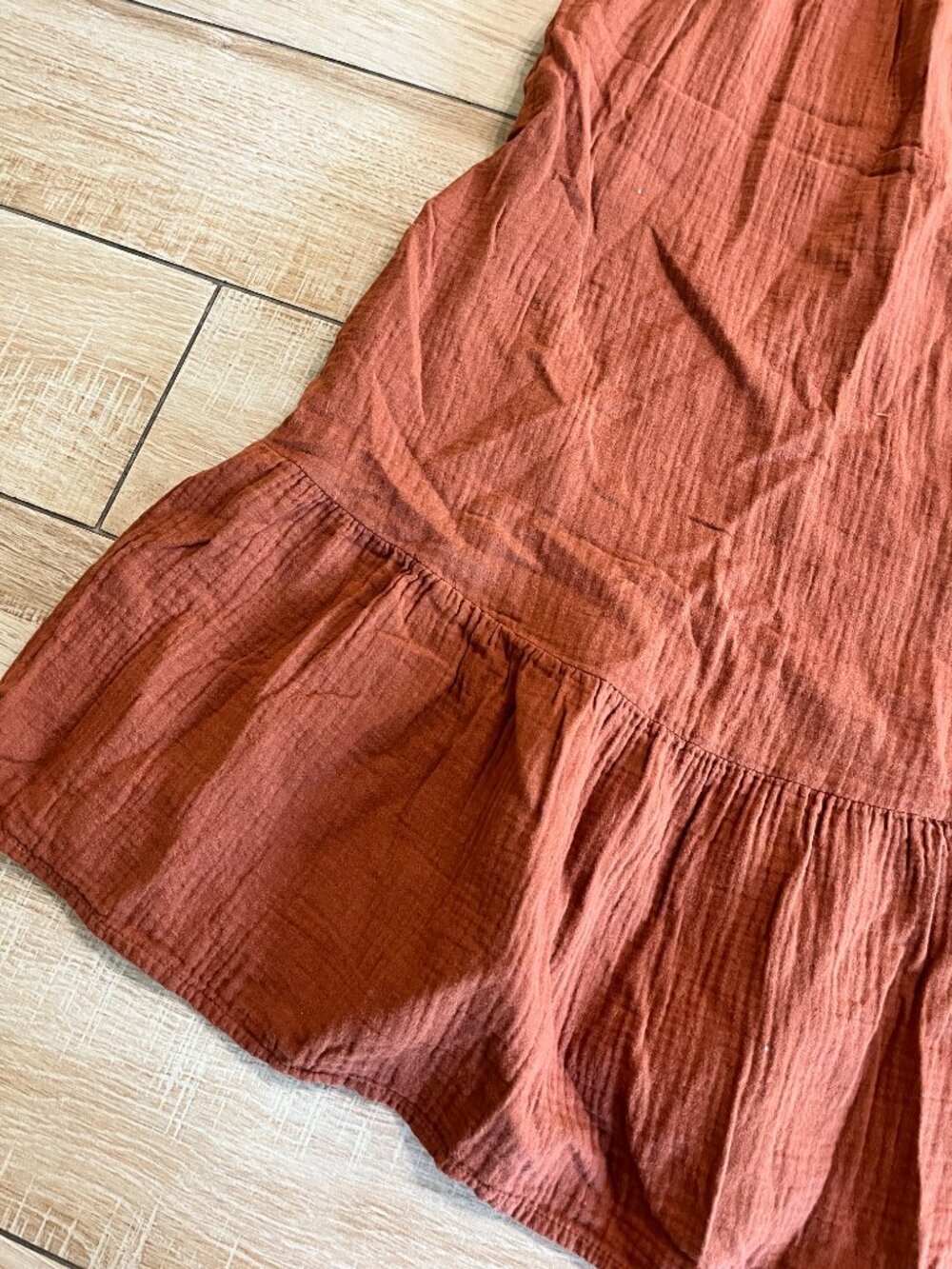 Womens Universal Thread Orange Mini Dress - S - Picture 3 of 6